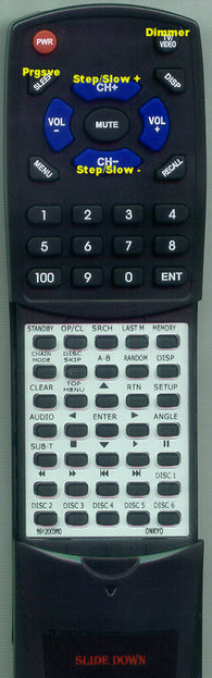 ONKYO DVCP802 Replacement Remote