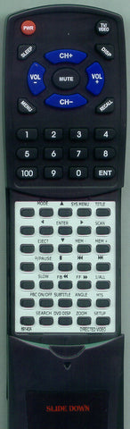 DIRECTED-VIDEO- PB1040 Replacement Remote