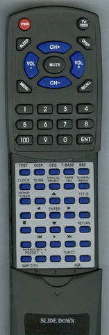 AIWA U0047520U Replacement Remote