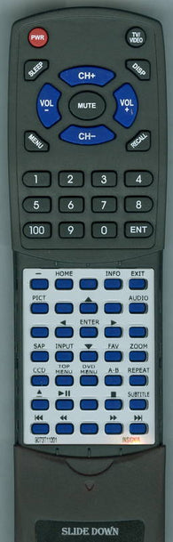 INSIGNIA NS-RC07A-13 Replacement Remote