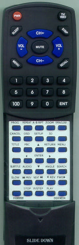 DIGIX-MEDIA- 9193600500 Replacement Remote