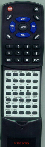 ZENITH TVBR2562Z Replacement Remote