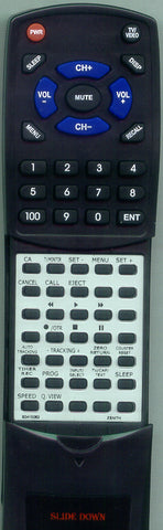 ZENITH TVBR1352Z Replacement Remote