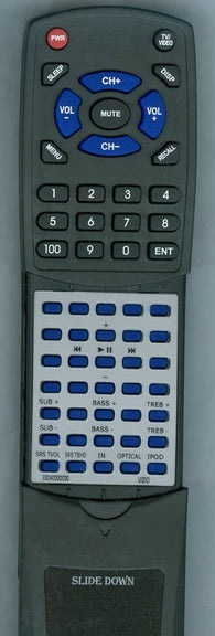 VIZIO 93040000030 Replacement Remote