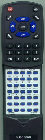 MITSUBISHI 939P363A10 Replacement Remote