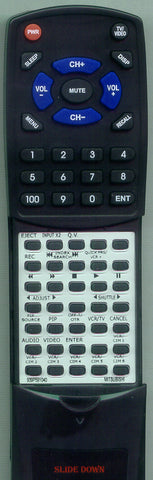 MITSUBISHI 939P591C4 Replacement Remote
