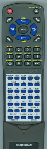 DENON--INSERT DNA7100 Replacement Remote