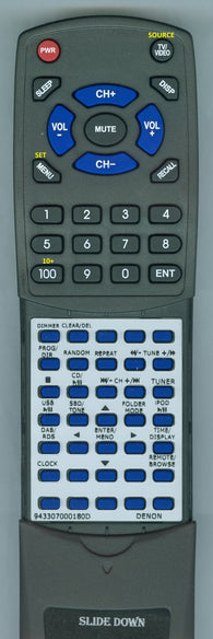 DENON RC1097 Replacement Remote