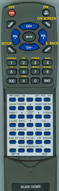 DENON RT9630171106 Replacement Remote