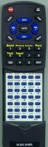 DENON 9630300207 Replacement Remote