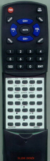 EMERSON 12598290009 Replacement Remote