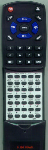SONY RMTD243A Replacement Remote