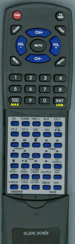 PHILIPS--INSERT FWM575-37 Replacement Remote