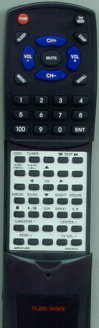 MAGNAVOX 996500014635 Replacement Remote