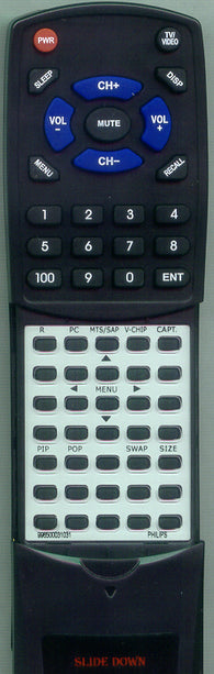 MAGNAVOX 98TR7SW1BEMNF Replacement Remote