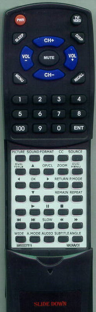MAGNAVOX 996500037819 Replacement Remote