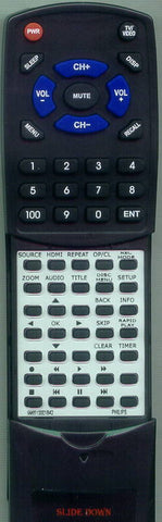 PHILIPS DVDR3475 Replacement Remote