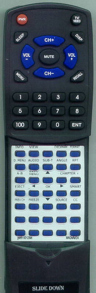MAGNAVOX 996510012396 Replacement Remote