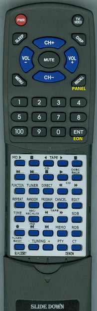 DENON--INSERT RT9LHL00901 Replacement Remote