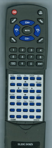 VIEWSONIC RC00272P Replacement Remote