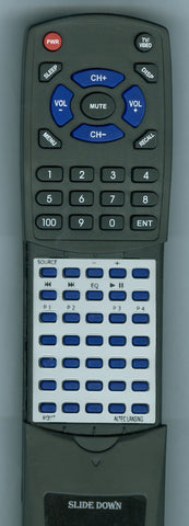 ALTEC LANSING A13117 Replacement Remote