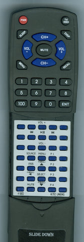 ALTEC LANSING RTA13832 Replacement Remote