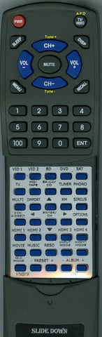 SONY--INSERT RTA1542913A Replacement Remote