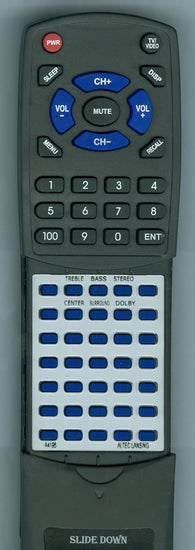 ALTEC LANSING RTA4195 Replacement Remote