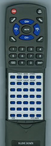 ALTEC LANSING RTA4195 Replacement Remote