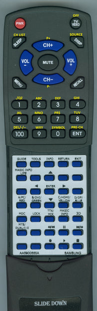 SAMSUNG AA59-00555A Replacement Remote