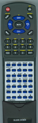 SAM--INSERT RTAA5900555A Replacement Remote