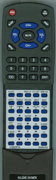 SAMSUNG PN60E550D1F Replacement Remote