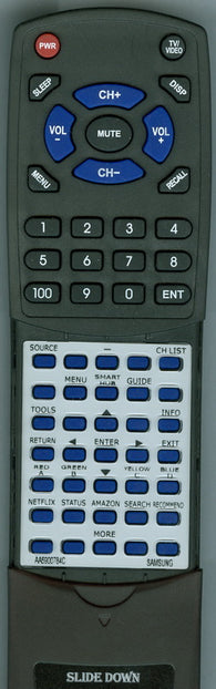 SAMSUNG PN60F8500AFXZA MAIN Replacement Remote