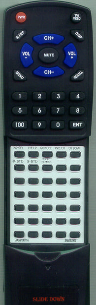 SAMSUNG GXE1395 Replacement Remote