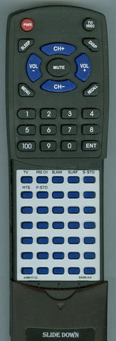 SAMSUNG TXJ2566T Replacement Remote