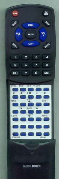 SAMSUNG DVDV5000 Replacement Remote