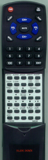 SAMSUNG DVDV7070 Replacement Remote