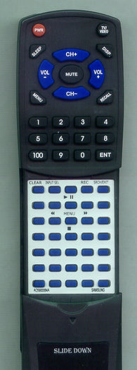SAMSUNG 00064A Replacement Remote