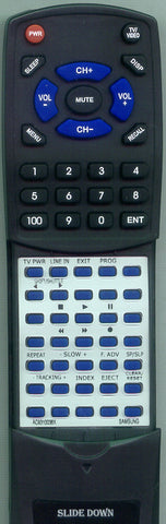 SAMSUNG VT1260 Replacement Remote