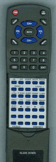 HARMAN-KARDON- RTACRC0055J000 Replacement Remote