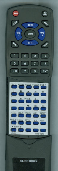 ASPIRE-DIGITAL- AD1100 Replacement Remote