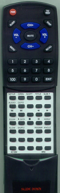 APEX AD1201 Replacement Remote