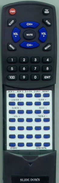 ASPIRE-DIGITAL- RTAD150PSC Replacement Remote