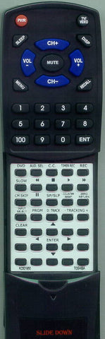 TOSHIBA MW27FN1 Replacement Remote