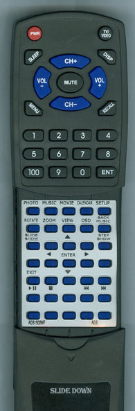 ADS-TECH- RTADS1500WF Replacement Remote