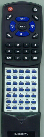 TOSHIBA-RTAE006586K-INSERT DVR4X Replacement Remote