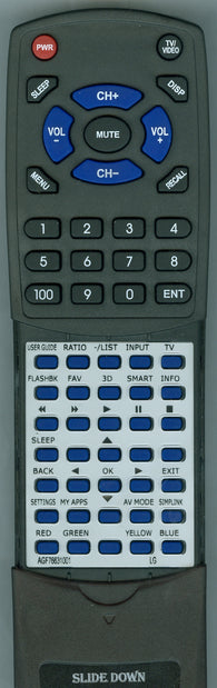LG 55LA6200 MAIN Replacement Remote