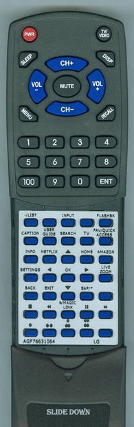 LG 49UJ6300 Replacement Remote
