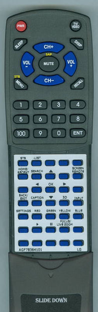 LGINSERT 49UH7700MAGIC Replacement Remote