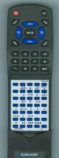 LG RTAGR78379501 Replacement Remote